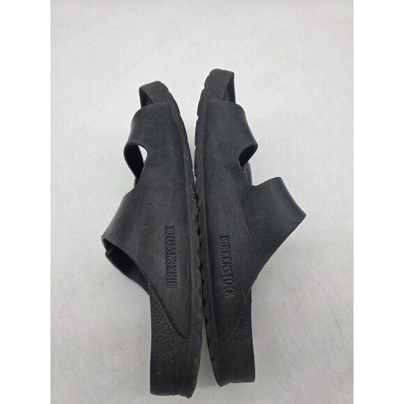 Birkenstock Arizona EVA Sandals Womens Size 7 Womens 6 Black Two Strap Slides - Picture 8 of 11